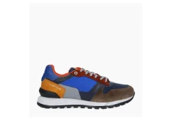 Ambitious Sneakers Basse*Sneaker Da Uomo 11711-1637 Taupe Blue Combi