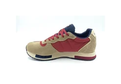 Blauer Sneakers Basse*Sneaker Da Uomo F3Queens01 Mes Red Bei Red Beige