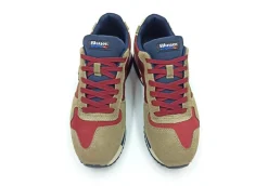 Blauer Sneakers Basse*Sneaker Da Uomo F3Queens01 Mes Red Bei Red Beige