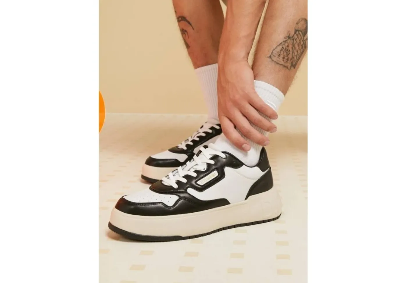 D.Franklin Sneakers Basse*Sneaker Da Uomo 321060 White Black