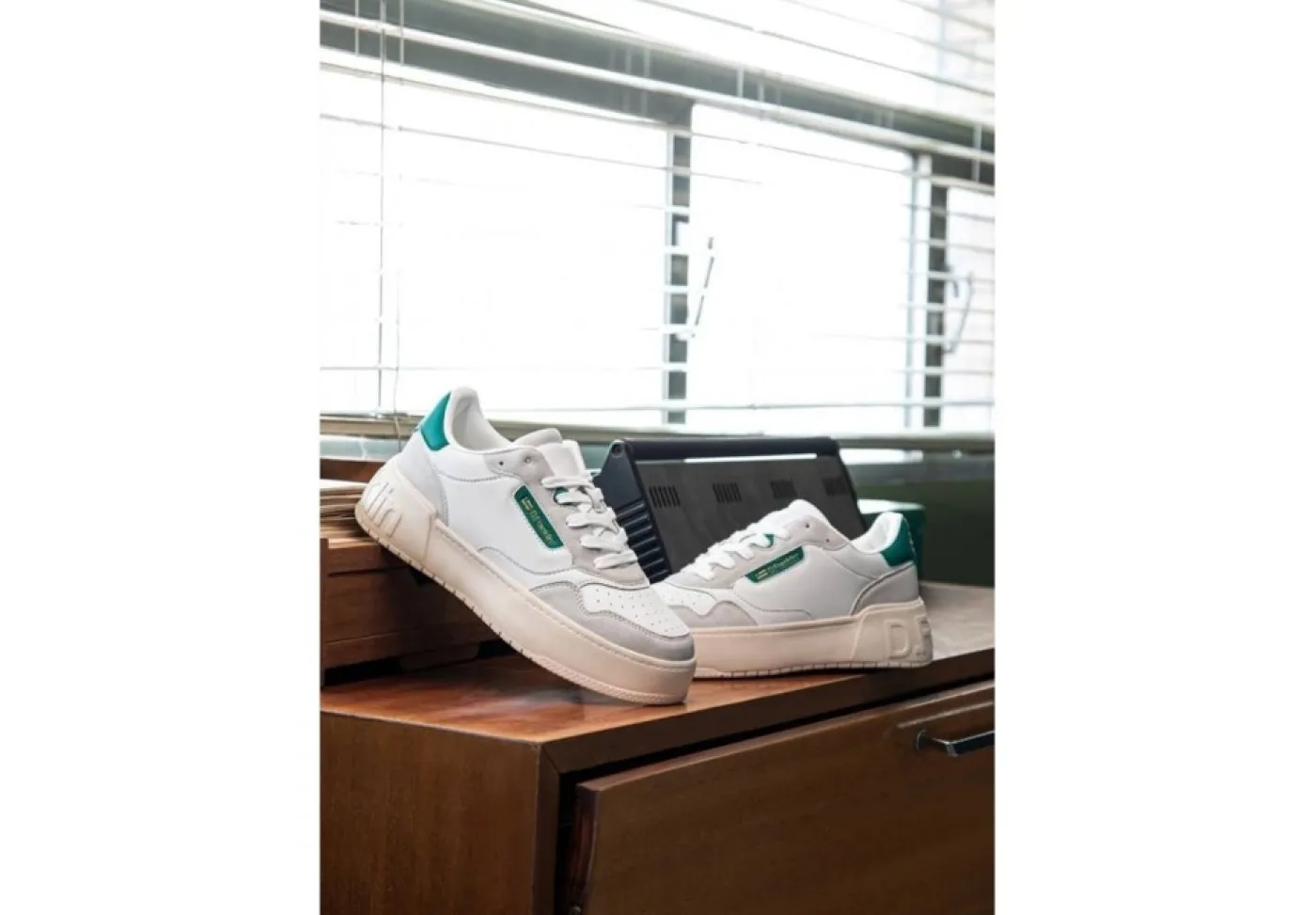 D.Franklin Sneakers Basse*Sneaker Da Uomo 321055 White Green