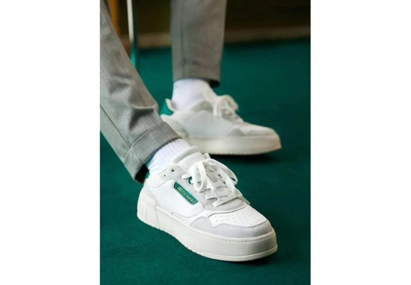 D.Franklin Sneakers Basse*Sneaker Da Uomo 321055 White Green