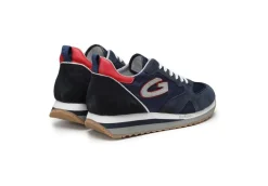 Guardiani Sneakers Basse*Sneaker Da Uomo In Pelle Agm009209 Blue