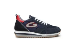 Guardiani Sneakers Basse*Sneaker Da Uomo In Pelle Agm009209 Blue