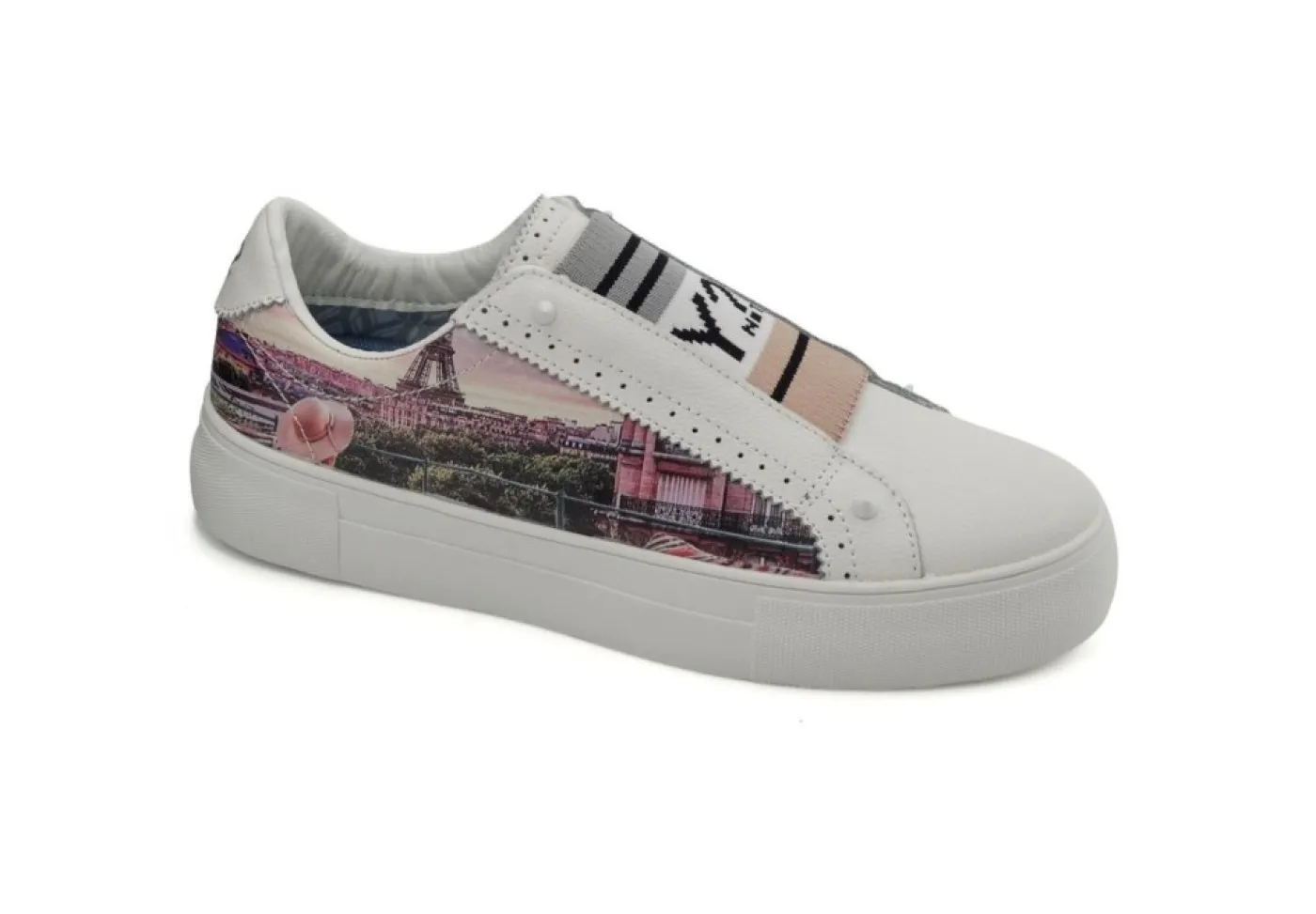 YNot? Slip-On*Sneaker Slip-On Con Elastico Ynot Ynp0000 White