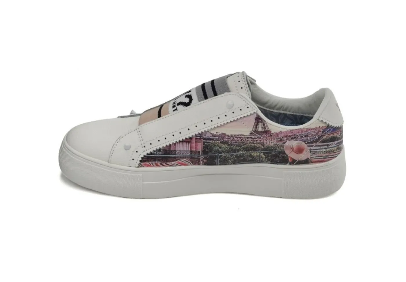 YNot? Slip-On*Sneaker Slip-On Con Elastico Ynot Ynp0000 White