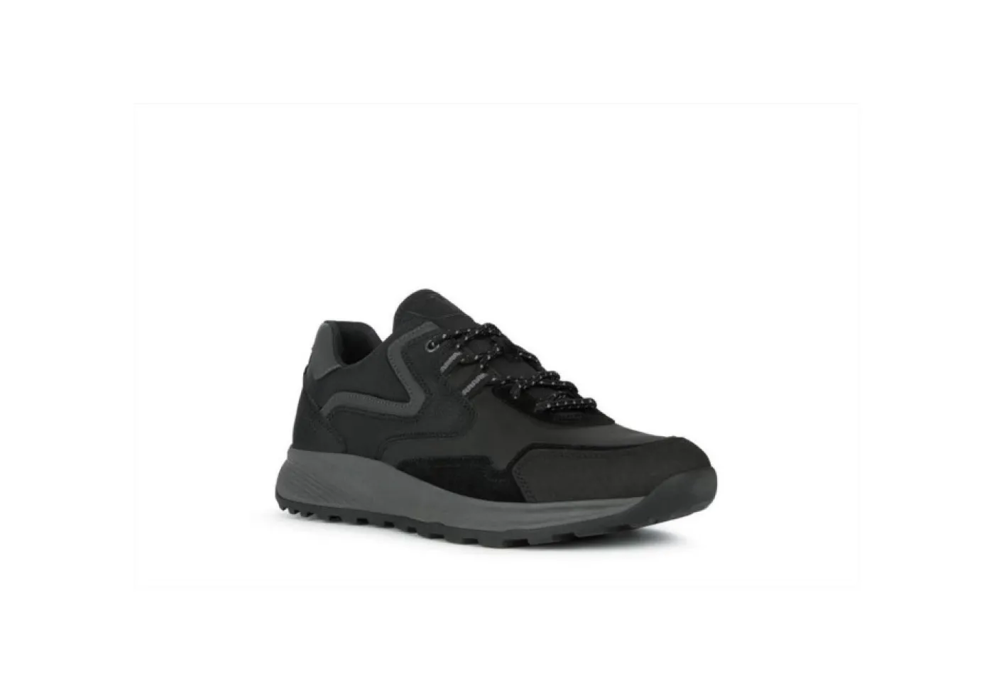 Geox Sneakers Basse*Sneaker Sportiva Da Uomo In Pelle U26Eya Nero