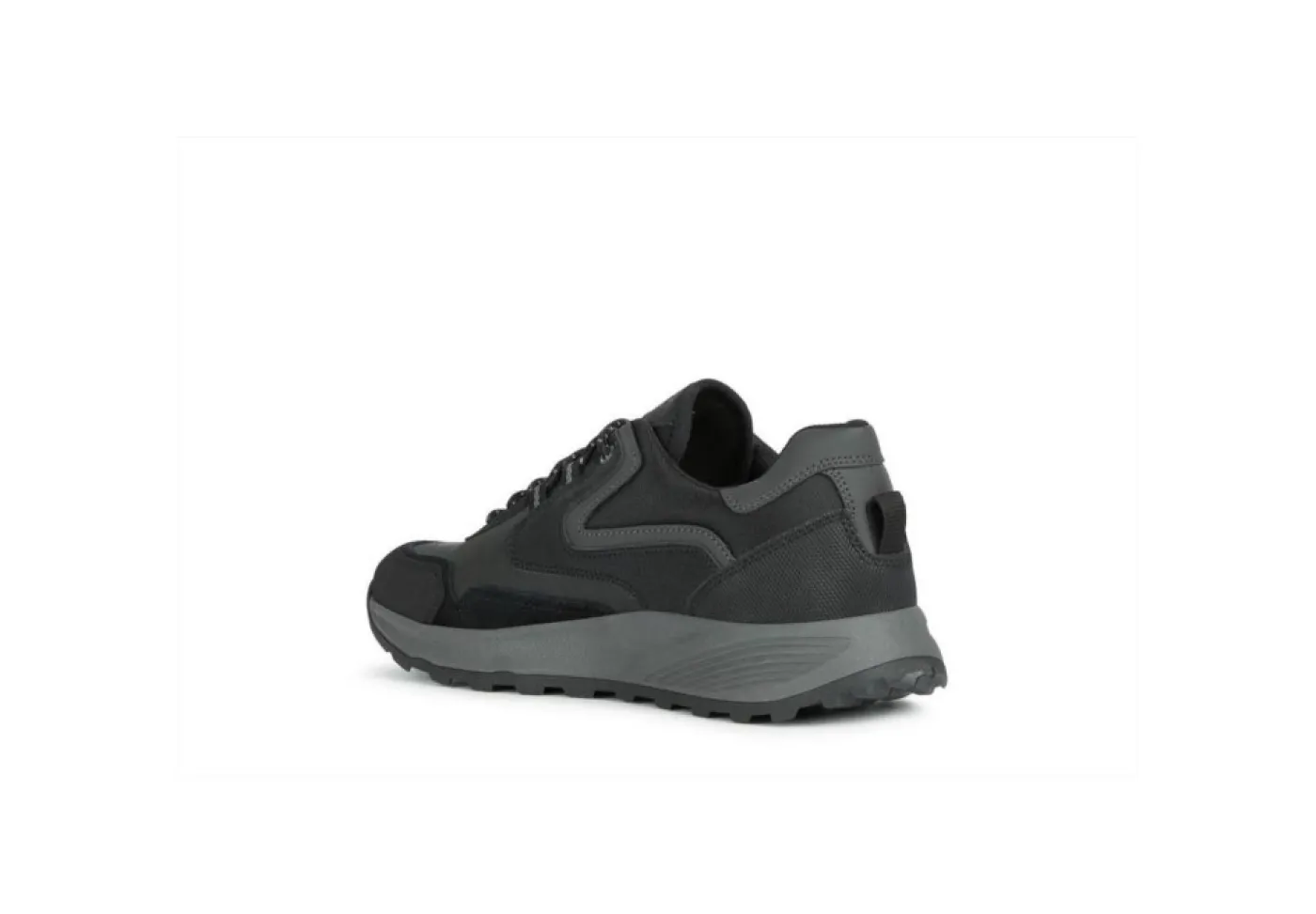Geox Sneakers Basse*Sneaker Sportiva Da Uomo In Pelle U26Eya Nero