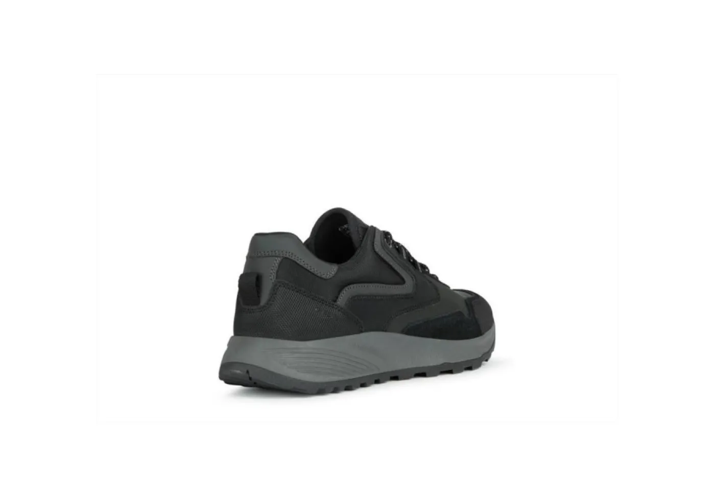 Geox Sneakers Basse*Sneaker Sportiva Da Uomo In Pelle U26Eya Nero