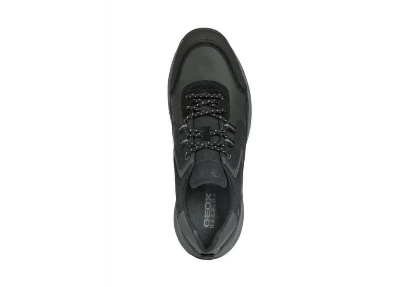 Geox Sneakers Basse*Sneaker Sportiva Da Uomo In Pelle U26Eya Nero