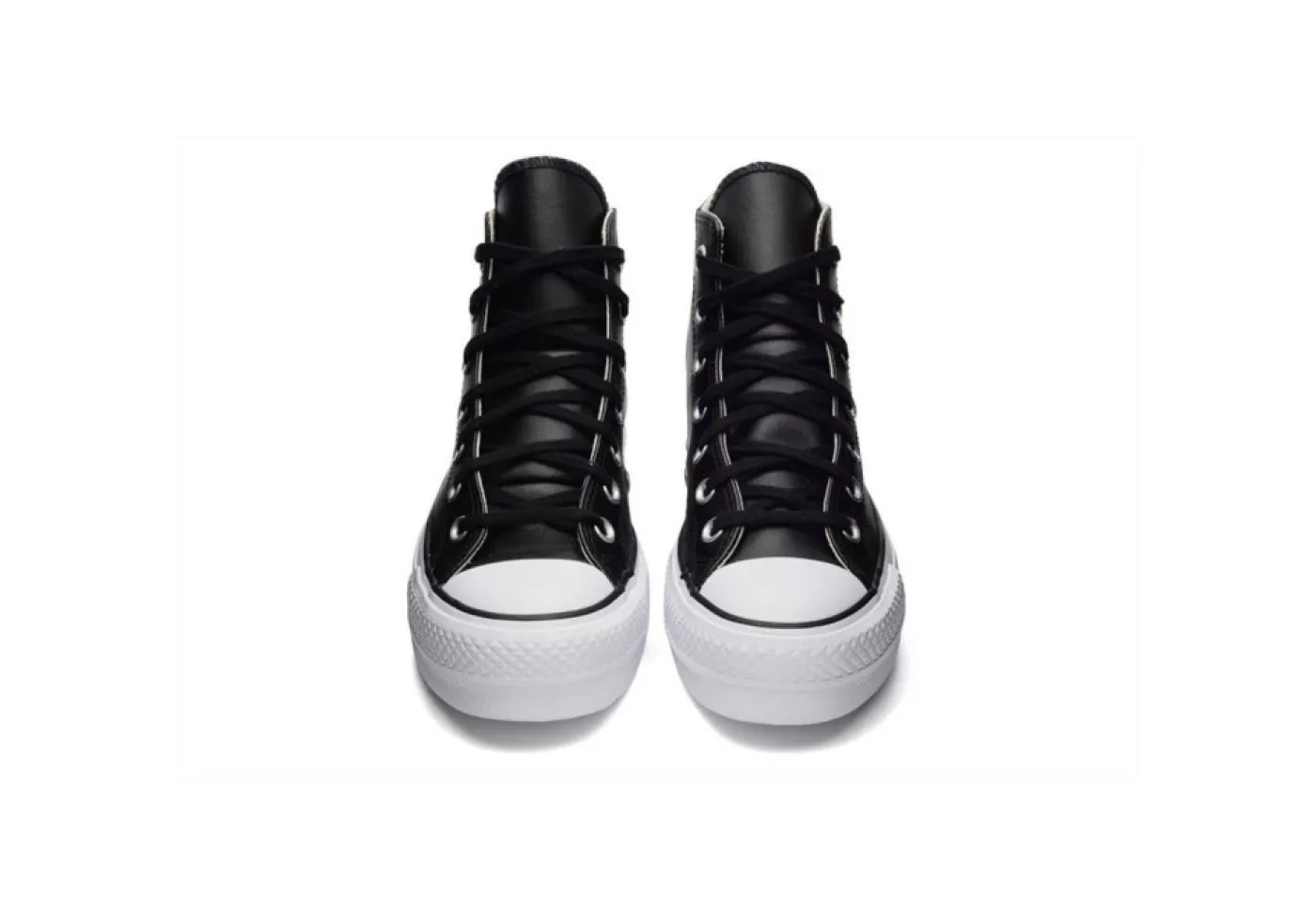 Converse Platform*Sneakers Alta Da Donna Platform 561675C Black