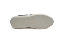 Ambitious Stivaletti*Sneakers Alta Modello Beatles In Pelle Nera Con Elastici