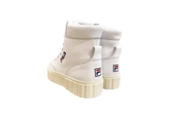 Fila Platform*Sneakers Casual Da Donna In Pelle Sandblast High Fft0052 White Co