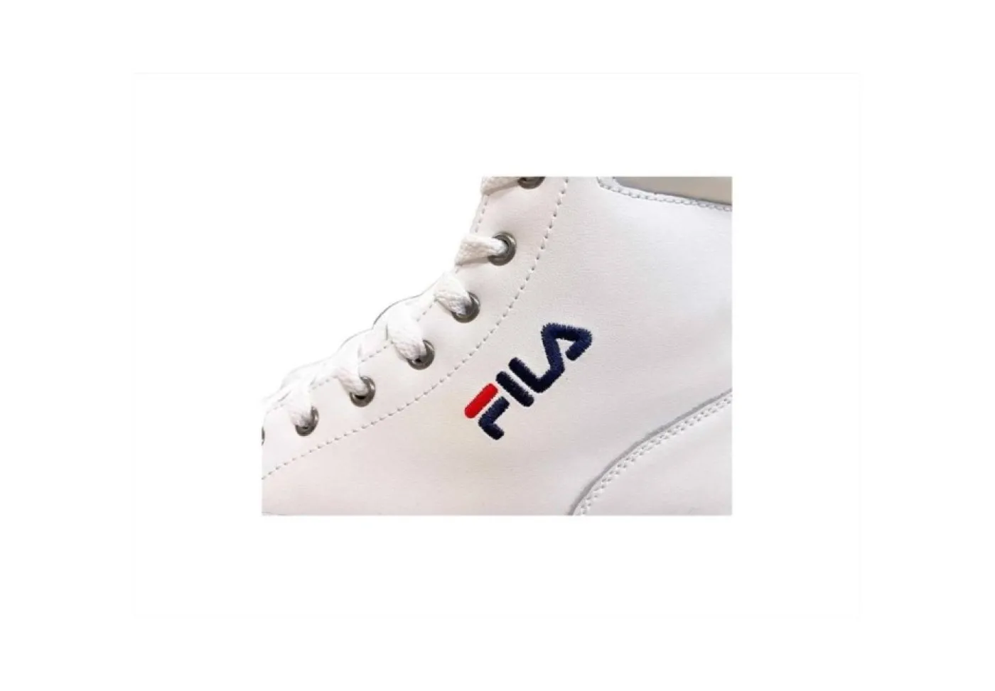 Fila Platform*Sneakers Casual Da Donna In Pelle Sandblast High Fft0052 White Co
