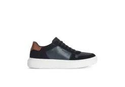 Geox Sneakers Basse*Sneakers Casual Da Uomo In Pelle U255Wa Navy