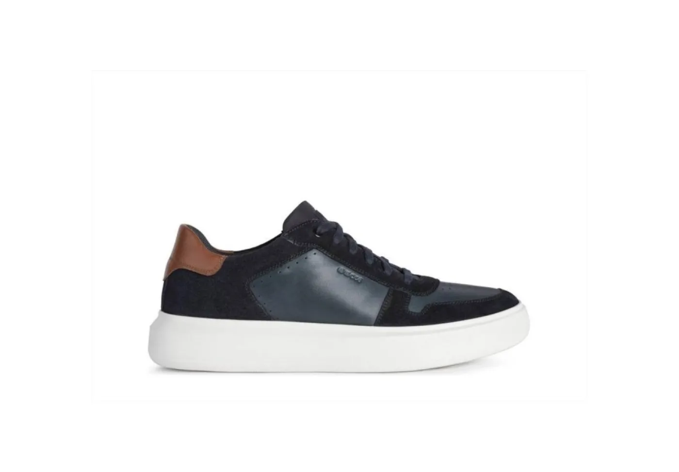 Geox Sneakers Basse*Sneakers Casual Da Uomo In Pelle U255Wa Navy