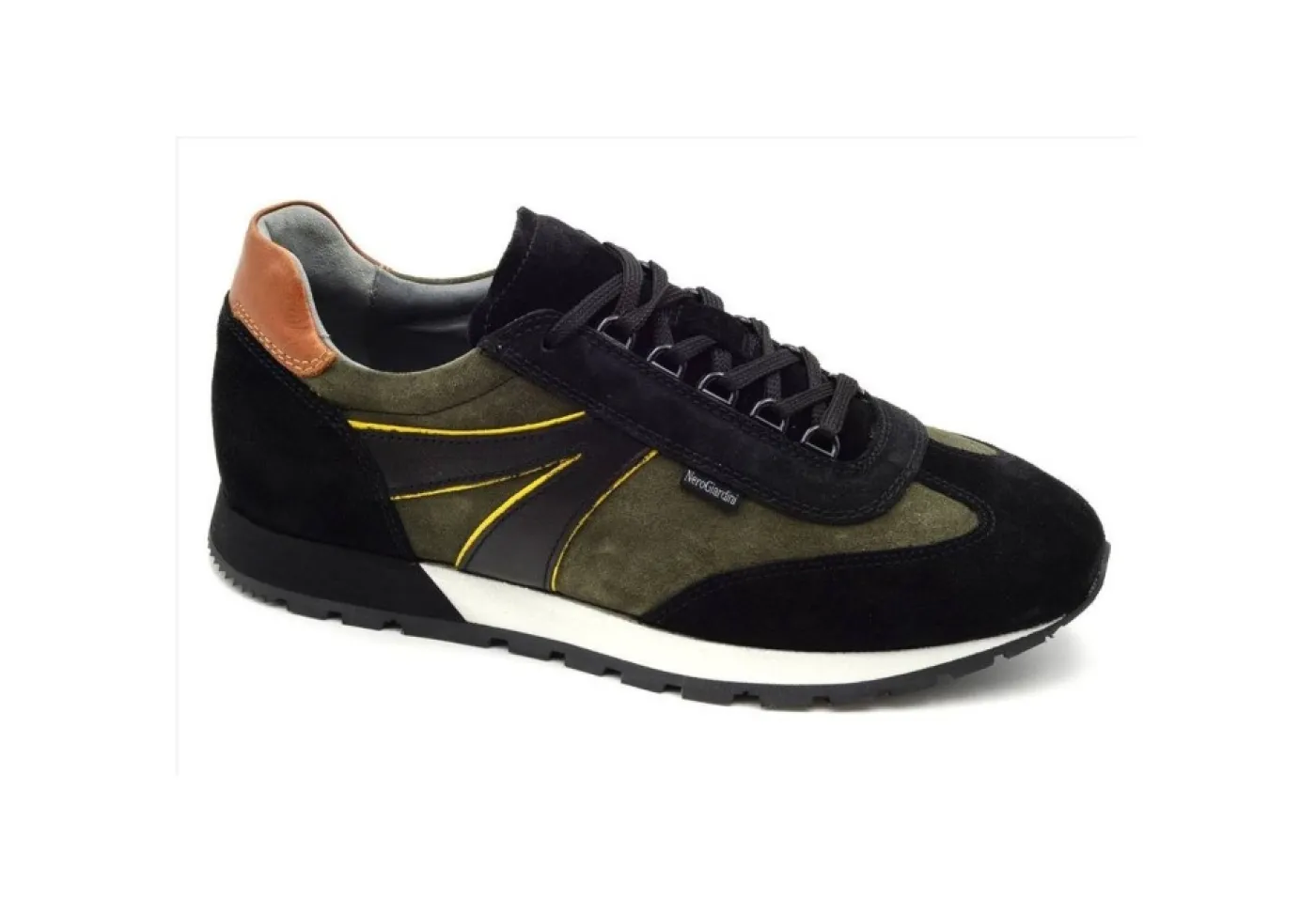 Nero Giardini Sneakers Basse*Sneakers Casual In Pelle Scamosciata I102170U 100 Nero