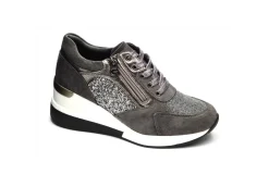 Gold&Gold Sneakers Basse*Sneakers Con Zeppa E Zip Gold&Gold Gb167 Taupe