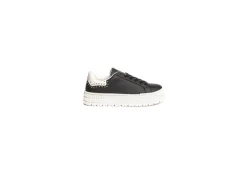 Gold&Gold Platform*Sneakers Da Donna Con Borchie Platform Goldegold Gb583 Nero
