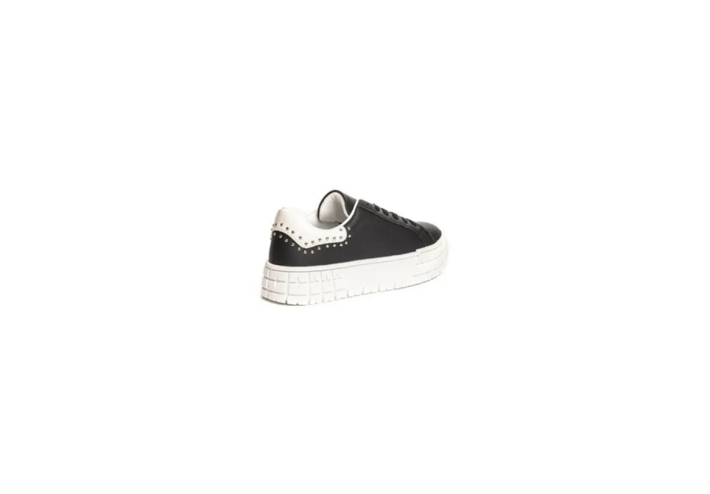 Gold&Gold Platform*Sneakers Da Donna Con Borchie Platform Goldegold Gb583 Nero