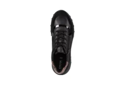 Geox Sneakers Basse*Sneakers Da Donna Con Lacci In Pelle D16Lpb Black
