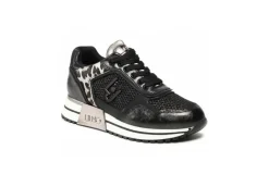 Liu-Jo Sneakers Basse*Sneakers Da Donna Con Logo Kiss 02 Black Leopard
