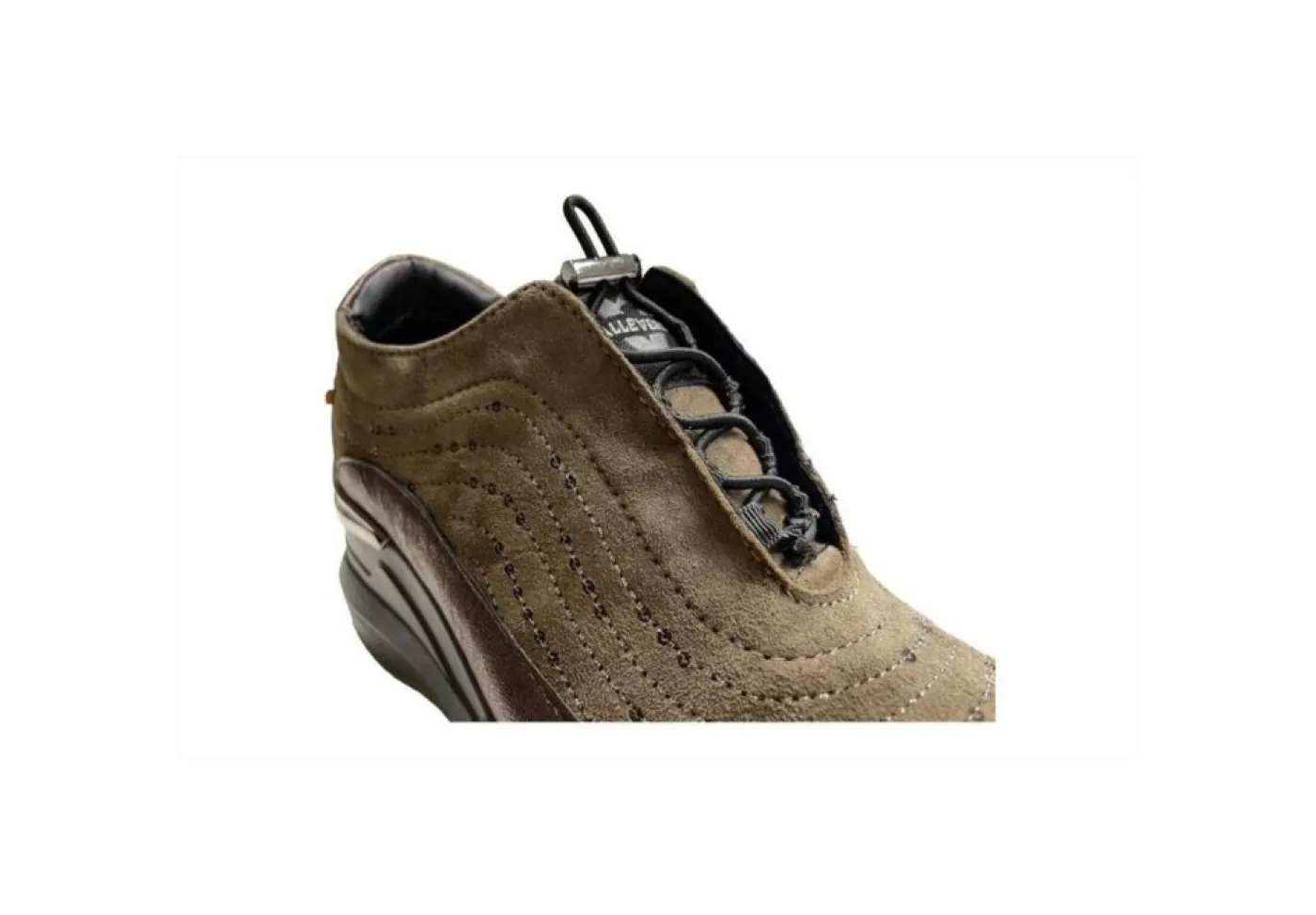 Valleverde Sneakers Basse*Sneakers Da Donna Con Zeppa 36282 Visone Paillettes