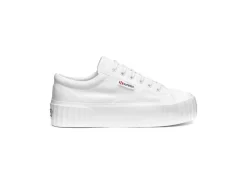 Superga Sportive*Sneakers Da Donna In Cotone 2631 Stripe Platform