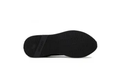 Geox Platform*Sneakers Da Donna In Pelle Con Zip D25Qhb Nero
