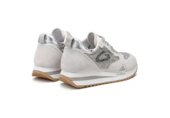 Guardiani Sneakers Basse*Sneakers Da Donna In Pelle E Tessuto Con Strass Agw006221