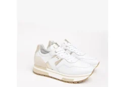 Nero Giardini Platform*Sneakers Da Donna In Pelle Platform Bianco