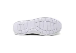 Keys Platform*Sneakers Da Donna In Pelle K-6062 White Pink Gold