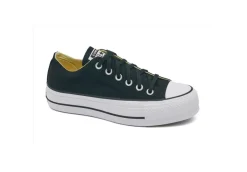 Converse Platform*Sneakers Da Donna In Tela Nera Chuck Taylor All Star Platform