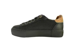 Alviero Martini J Platform*Sneakers Da Donna Lurex Con Stampa 1291 Black Geo Be