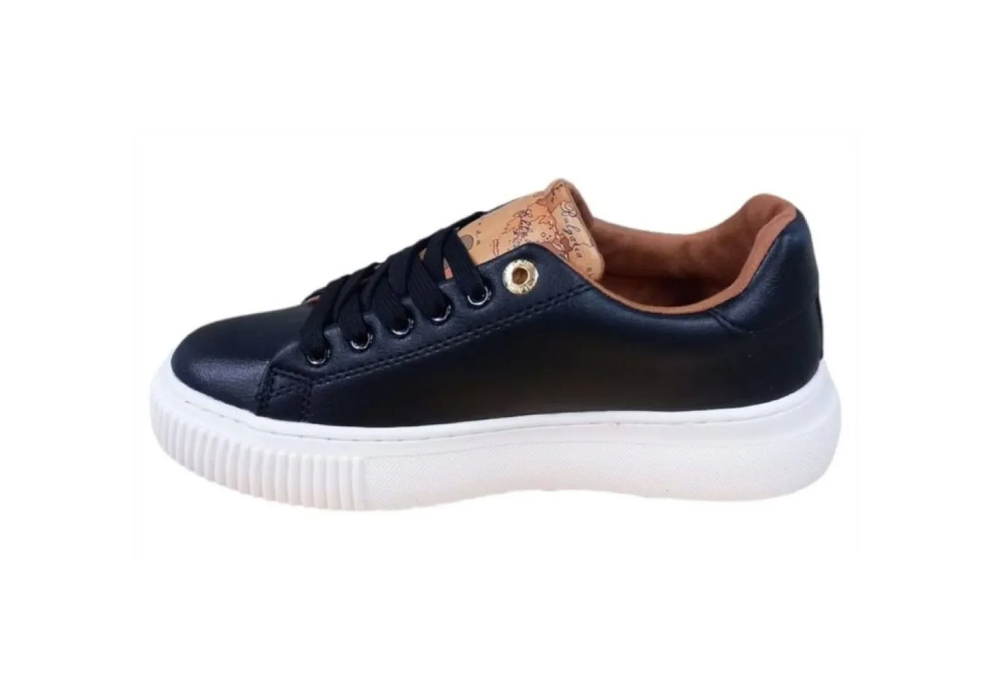 Alviero Martini J Platform*Sneakers Da Donna Platform 1304 Black Geo