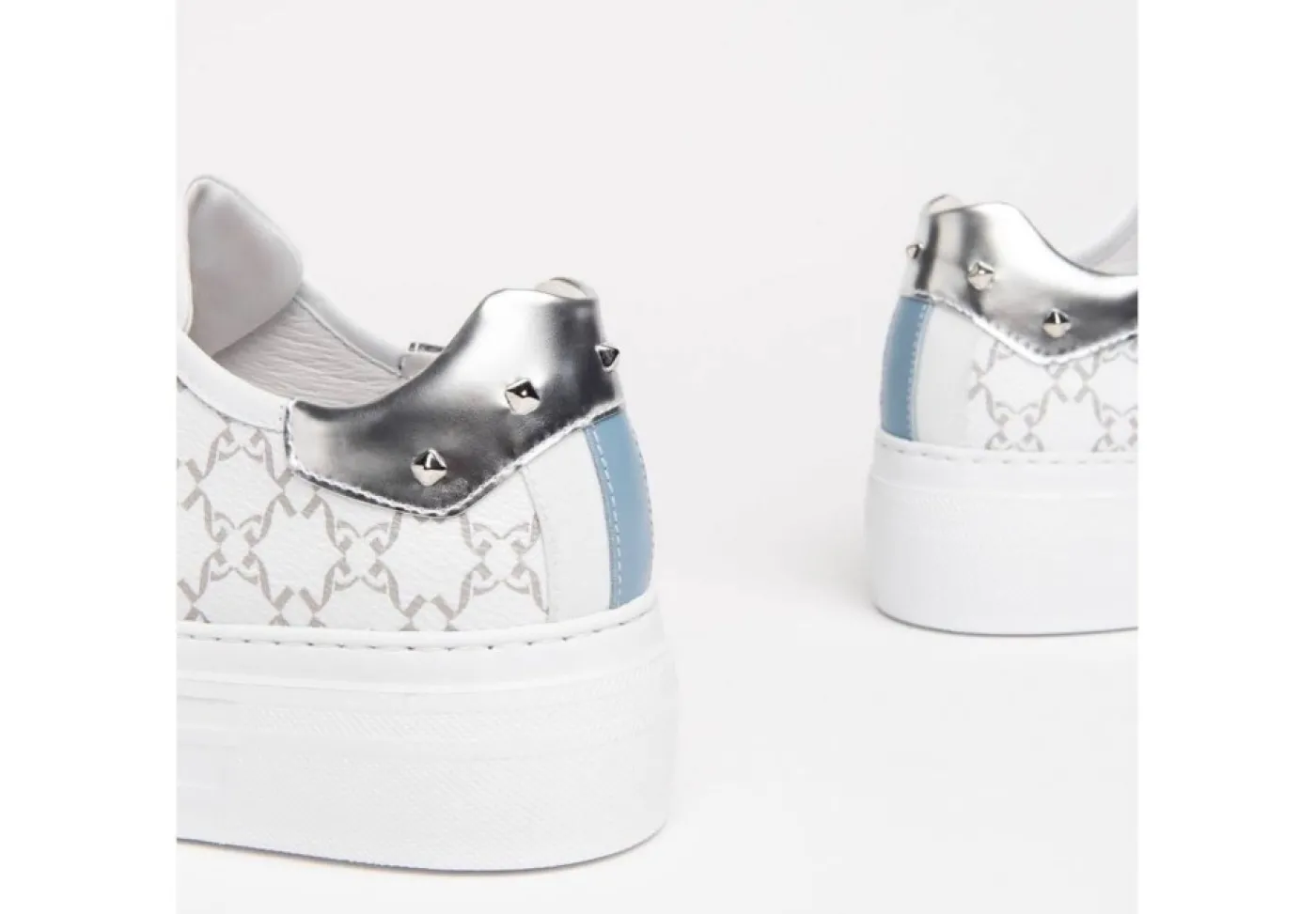 Nero Giardini Platform*Sneakers Da Donna Platform In Pelle E306530D Bianco