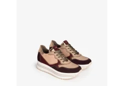Nero Giardini Platform*Sneakers Da Donna Platform In Pelle E Camoscio I205286D