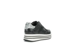 Geox Platform*Sneakers Da Donna Platform In Tessuto D16Qhb Off White