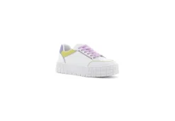 Gold&Gold Platform*Sneakers Da Donna Platform Goldegold Gb370 Bianca Viola