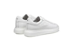 Guardiani Sneakers Basse*Sneakers Da Uomo Bianca In Pelle Agm003707