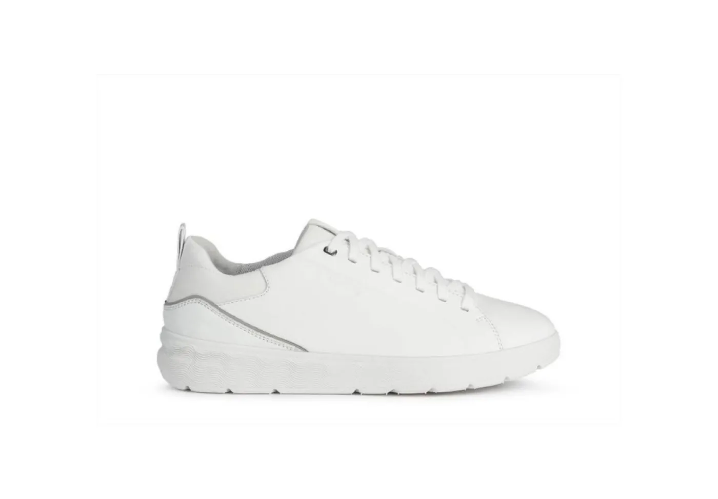 Geox Sneakers Basse*Sneakers Da Uomo Casual In Pelle U25E7B Spherica White