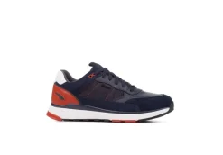 Geox Sneakers Basse*Sneakers Da Uomo In Pelle U16Cra Navy Blu Rosso