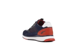 Geox Sneakers Basse*Sneakers Da Uomo In Pelle U16Cra Navy Blu Rosso