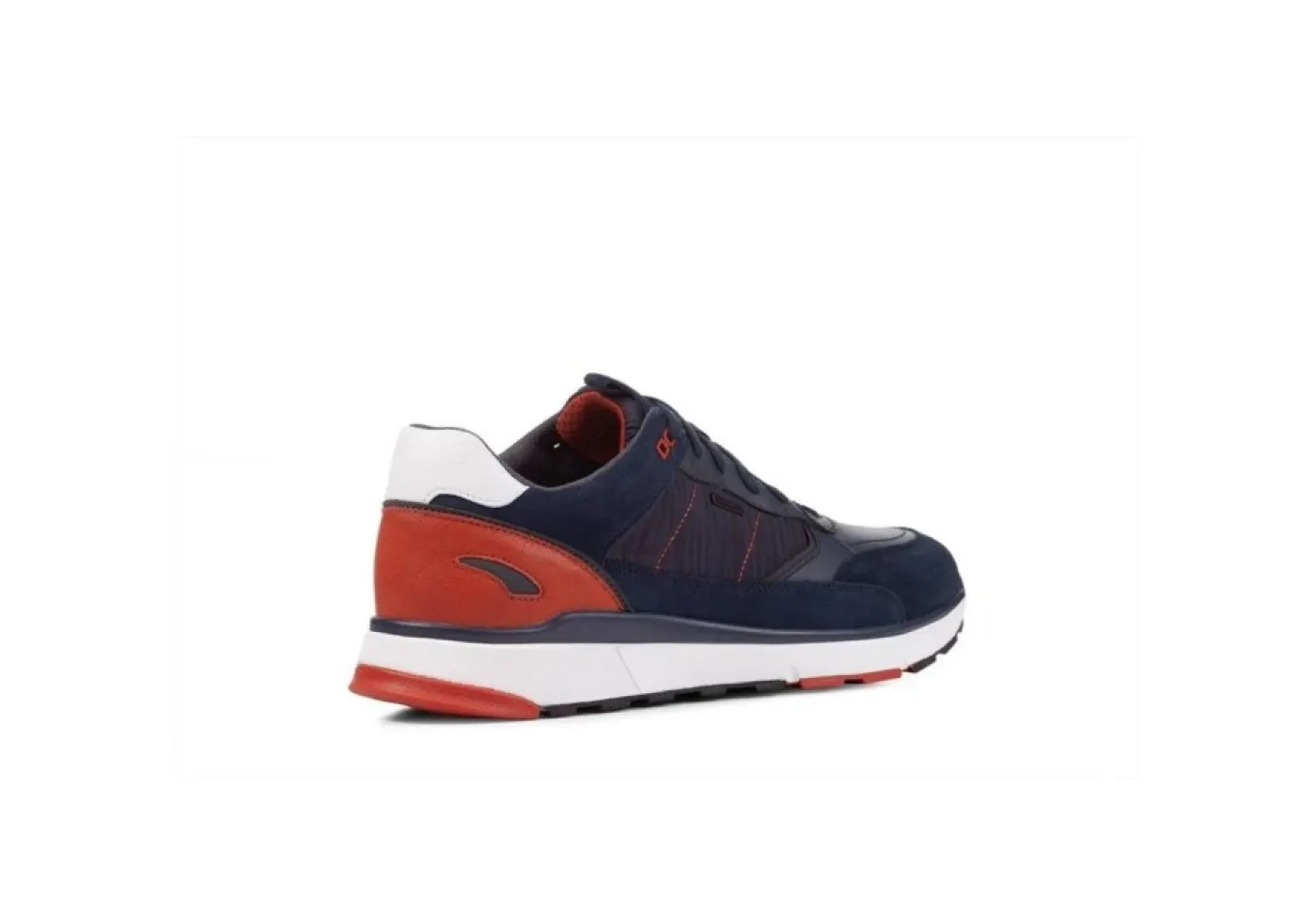 Geox Sneakers Basse*Sneakers Da Uomo In Pelle U16Cra Navy Blu Rosso
