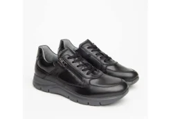 Nero Giardini Sneakers Basse*Sneakers Da Uomo In Pelle Sportive I102153U Nero