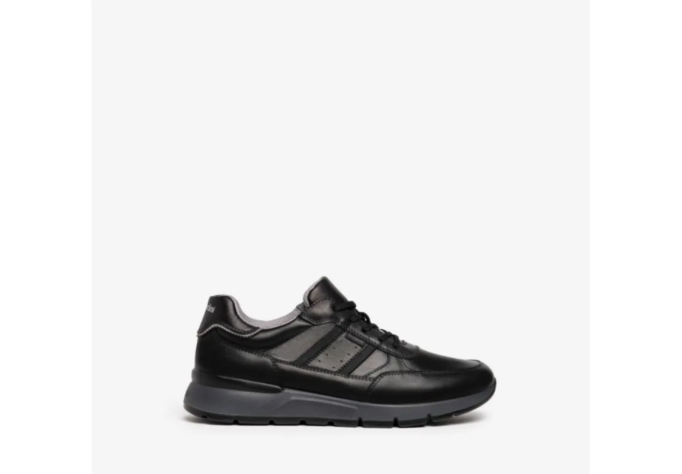 Nero Giardini Sneakers Basse*Sneakers Da Uomo In Pelle Casual I202510U Nero