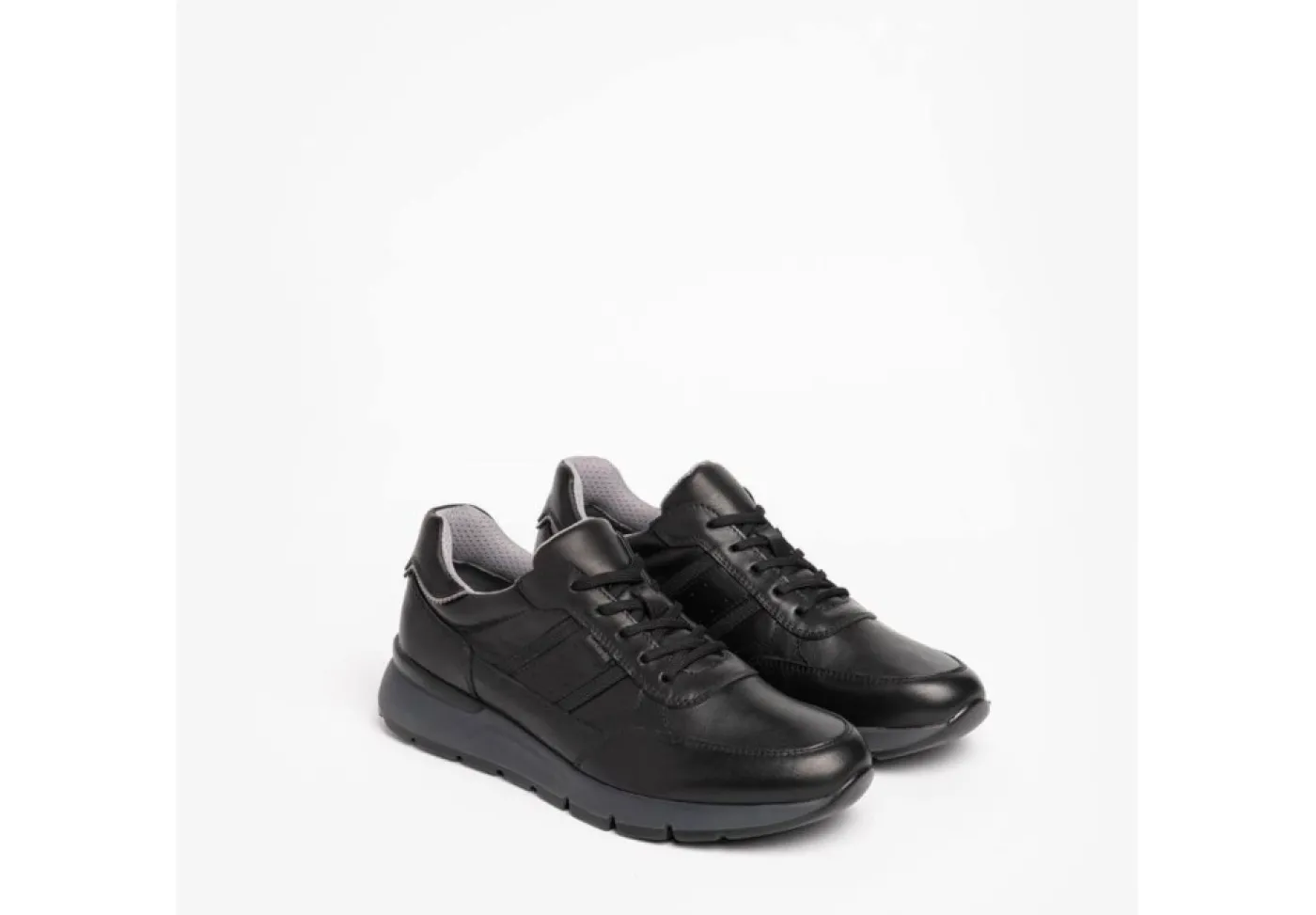 Nero Giardini Sneakers Basse*Sneakers Da Uomo In Pelle Casual I202510U Nero