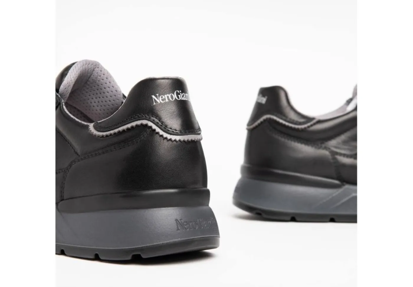 Nero Giardini Sneakers Basse*Sneakers Da Uomo In Pelle Casual I202510U Nero