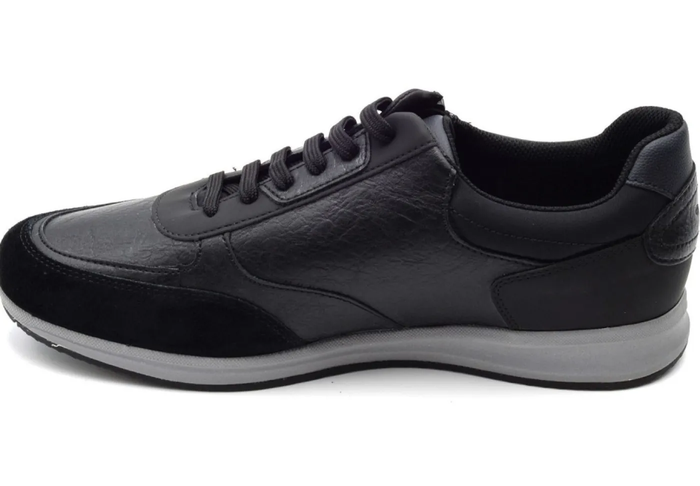 Geox Sneakers Basse*Sneakers Da Uomo In Pelle Con Lacci E Zip U16H5B