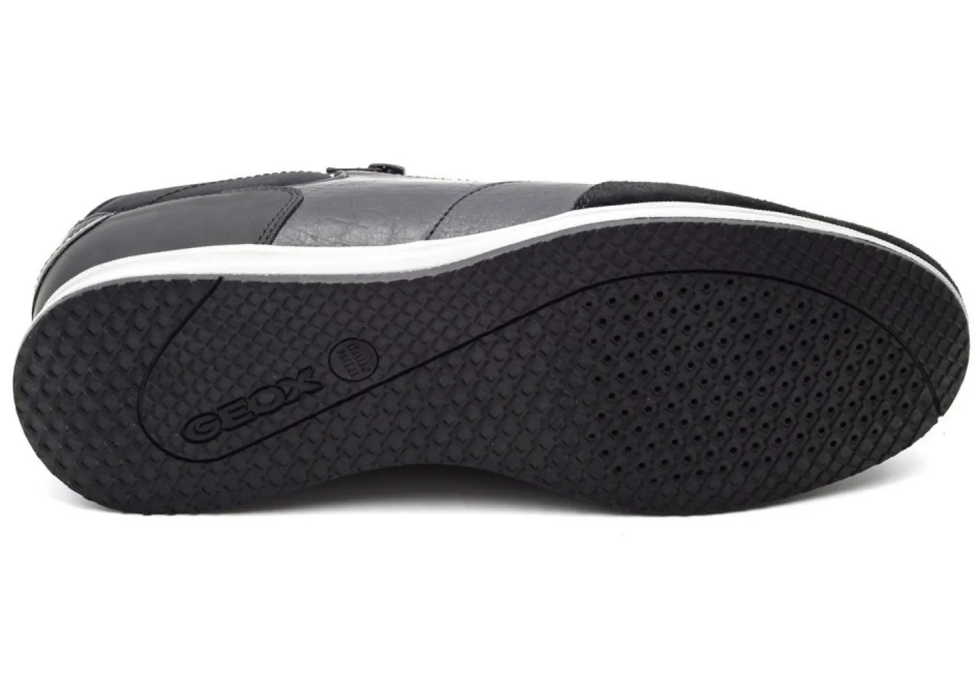 Geox Sneakers Basse*Sneakers Da Uomo In Pelle Con Lacci E Zip U16H5B